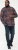 D555 SHERLOCK Check Overshirt With Two Patch Pockets & Button Down Collar Navy - Camisas - Camisas 2XL-10XL