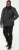 D555 FELIPE Zip Through Padded Gilet With Contrast Colour Lining And Rubber Badge Black - Chaquetas - Chaquetas Tallas Grandes 2XL-8XL