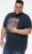 D555 JAGGER Legends Motor Bike Printed Crew Neck T-Shirt Navy - Camisetas - Camisetas - 2XL-14XL