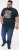 D555 JAGGER Legends Motor Bike Printed Crew Neck T-Shirt Navy - Camisetas - Camisetas - 2XL-14XL