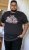 D555 LORNE Motor Bike Splatter Printed Crew Neck T-Shirt Washed Black - Camisetas - Camisetas - 2XL-14XL