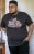 D555 LORNE Motor Bike Splatter Printed Crew Neck T-Shirt Washed Black - Camisetas - Camisetas - 2XL-14XL