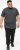 D555 ORSTON Reno Fabric Crew Neck T-Shirt With Chest Embroidery Black Reno - Camisetas - Camisetas - 2XL-14XL