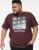 D555 DIVISION Official Pink Floyd Printed T-Shirt Burgundy - Camisetas - Camisetas - 2XL-14XL