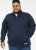 D555 SWANN Quarter Neck Sweatshirt With Quilted Top Panel Navy - Sudaderas - Sudaderas 2XL-12XL
