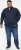 D555 SWANN Quarter Neck Sweatshirt With Quilted Top Panel Navy - Sudaderas - Sudaderas 2XL-12XL