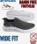 D555 Blyth 1 Kingsize Hands Free Shoes With Knitted Top Black - Calzado de hombre 40-52 - Zapatillas de hombre tallas 40-52