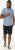 D555 Falmouth 1 Linen Mix Short Sleeve Shirt With Button Down Blue - Camisas - Camisas 2XL-10XL