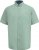 D555 Falmouth 2 Linen Mix Short Sleeve Shirt With Button Down Mint - Camisas - Camisas 2XL-10XL
