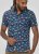 D555 Hartlepool Short Sleeve Vintage Car AOP Stretch Shirt Blue - Camisas - Camisas 2XL-10XL