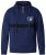 D555 Sergio Half Zip Hoodie Navy - Sudaderas - Sudaderas 2XL-12XL