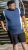 D555 Neath Cut And Sew Crew Neck T-Shirt Denim - Camisetas - Camisetas - 2XL-14XL