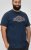 D555 Cheltenham Record With Reflection Printed T-shirt French Navy - Camisetas - Camisetas - 2XL-14XL