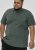 D555 Poole Circle Wave Printed Crew Neck T-shirt Khaki - Camisetas - Camisetas - 2XL-14XL