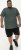 D555 Poole Circle Wave Printed Crew Neck T-shirt Khaki - Camisetas - Camisetas - 2XL-14XL