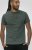 D555 Poole Circle Wave Printed Crew Neck T-shirt Khaki - Camisetas - Camisetas - 2XL-14XL