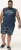 D555 Havant San Diego Printed Sleeveless T-Shirt French Navy - Camisetas - Camisetas - 2XL-14XL
