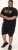 D555 Leamington Tiger Eyes Printed Crew Neck T-shirt Black - Camisetas - Camisetas - 2XL-14XL