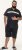 D555 Hinckley Stretch Polo With Contrast Tipping Collar Navy - Polos - Polos 2XL-8XL