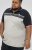 D555 Tipton Stripe Jacquard Short Sleeve Polo Navy - Polos - Polos 2XL-8XL