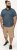 D555 Woolwich AOP Polo Shirt With Ribbed Collar Blue - Polos - Polos 2XL-8XL