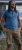 D555 Woolwich AOP Polo Shirt With Ribbed Collar Blue - Polos - Polos 2XL-8XL