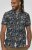 D555 Worthing Surf AOP Short Sleeve Button Down Collar Shirt Navy - Camisas - Camisas 2XL-10XL