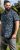 D555 Worthing Surf AOP Short Sleeve Button Down Collar Shirt Navy - Camisas - Camisas 2XL-10XL