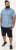 D555 Torquay AOP Short Sleeve Button Down Collar Shirt Blue Wave - Camisas - Camisas 2XL-10XL