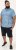D555 Torquay AOP Short Sleeve Button Down Collar Shirt Blue Wave - Camisas - Camisas 2XL-10XL