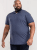 D555 Grant Polo Shirt Denim Blue - Polos - Polos 2XL-8XL