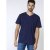 D555 Signature V-neck T-shirt Navy - Camisetas - Camisetas - 2XL-14XL
