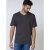 D555 Signature V-neck T-shirt Charcoal - Camisetas - Camisetas - 2XL-14XL