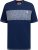 D555 Swansea Cut And Sew Crew Neck T-Shirt Navy - Camisetas - Camisetas - 2XL-14XL