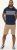 D555 Swansea Cut And Sew Crew Neck T-Shirt Navy - Camisetas - Camisetas - 2XL-14XL