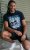 D555 Knowle Detroit Motor Bike Printed Crew Neck T-Shirt Navy - Camisetas - Camisetas - 2XL-14XL