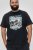 D555 Knowle Detroit Motor Bike Printed Crew Neck T-Shirt Navy - Camisetas - Camisetas - 2XL-14XL