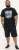 D555 Knowle Detroit Motor Bike Printed Crew Neck T-Shirt Navy - Camisetas - Camisetas - 2XL-14XL