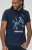 D555 Cameron Official Terminator Printed Crew Neck T-Shirt Dark Navy - Camisetas - Camisetas - 2XL-14XL
