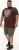 D555 Loughborough Official Gas Monkey Crew Neck T-Shirt Burgundy Black Twist - Camisetas - Camisetas - 2XL-14XL