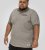 D555 Holyhead Polo Texturizado con Bolsillo en el Pecho Gris - Polos - Polos 2XL-8XL