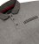 D555 Holyhead Polo Texturizado con Bolsillo en el Pecho Gris - Polos - Polos 2XL-8XL