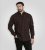 D555 Horsham Long Sleeve Shirt with Chest Pocket Burgundy/Black Check - Camisas - Camisas 2XL-10XL