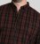 D555 Horsham Long Sleeve Shirt with Chest Pocket Burgundy/Black Check - Camisas - Camisas 2XL-10XL