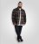 D555 Aldershot Long Sleeve Heavy Shacket Overshirt Tan/Navy Check - Camisas - Camisas 2XL-10XL