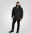D555 Wolverhampton Quilted Padded Jacket with Hood Black - Chaquetas - Chaquetas Tallas Grandes 2XL-8XL