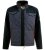 D555 Northampton Hybrid Sherpa Quilted Micro Fleece Jacket Navy - Chaquetas - Chaquetas Tallas Grandes 2XL-8XL