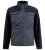 D555 Northampton Hybrid Sherpa Quilted Micro Fleece Jacket Navy - Chaquetas - Chaquetas Tallas Grandes 2XL-8XL