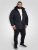 D555 Workington Chaqueta Acolchada con Capucha y Forro Sherpa Azul Marino - Chaquetas - Chaquetas Tallas Grandes 2XL-8XL