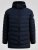 D555 Workington Chaqueta Acolchada con Capucha y Forro Sherpa Azul Marino - Chaquetas - Chaquetas Tallas Grandes 2XL-8XL
